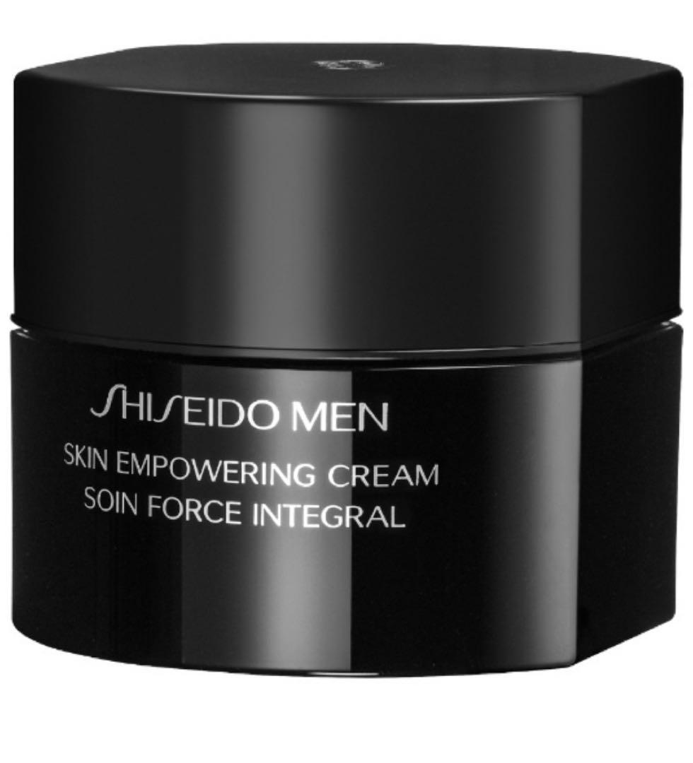 【美品】資生堂　MEN 美容　3点セット　クリーム　日焼け止め　リップ　黒