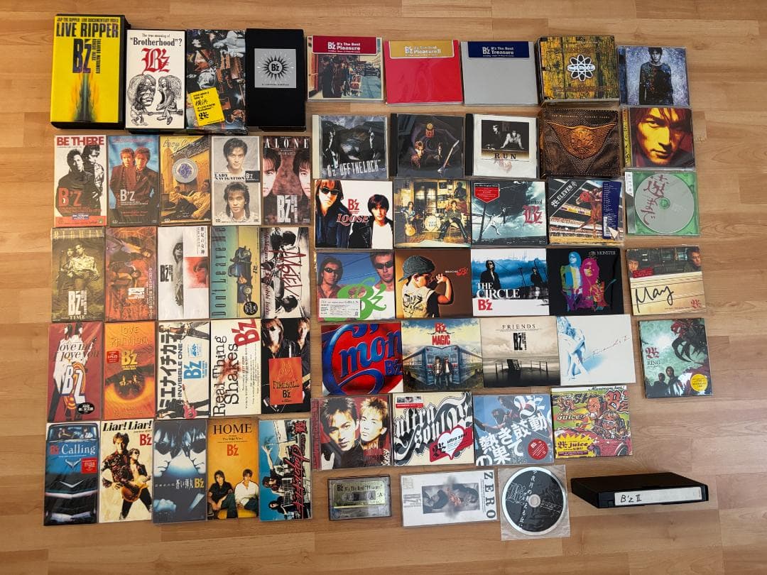 H*g様 12/13終了 B'z CD 非売品 アルバム シングル VHS まと