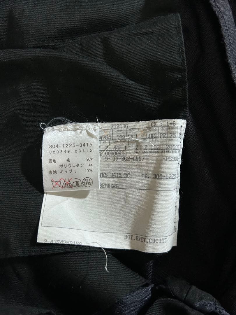 gucci トムフォード期 ブラック ストレートスラックス