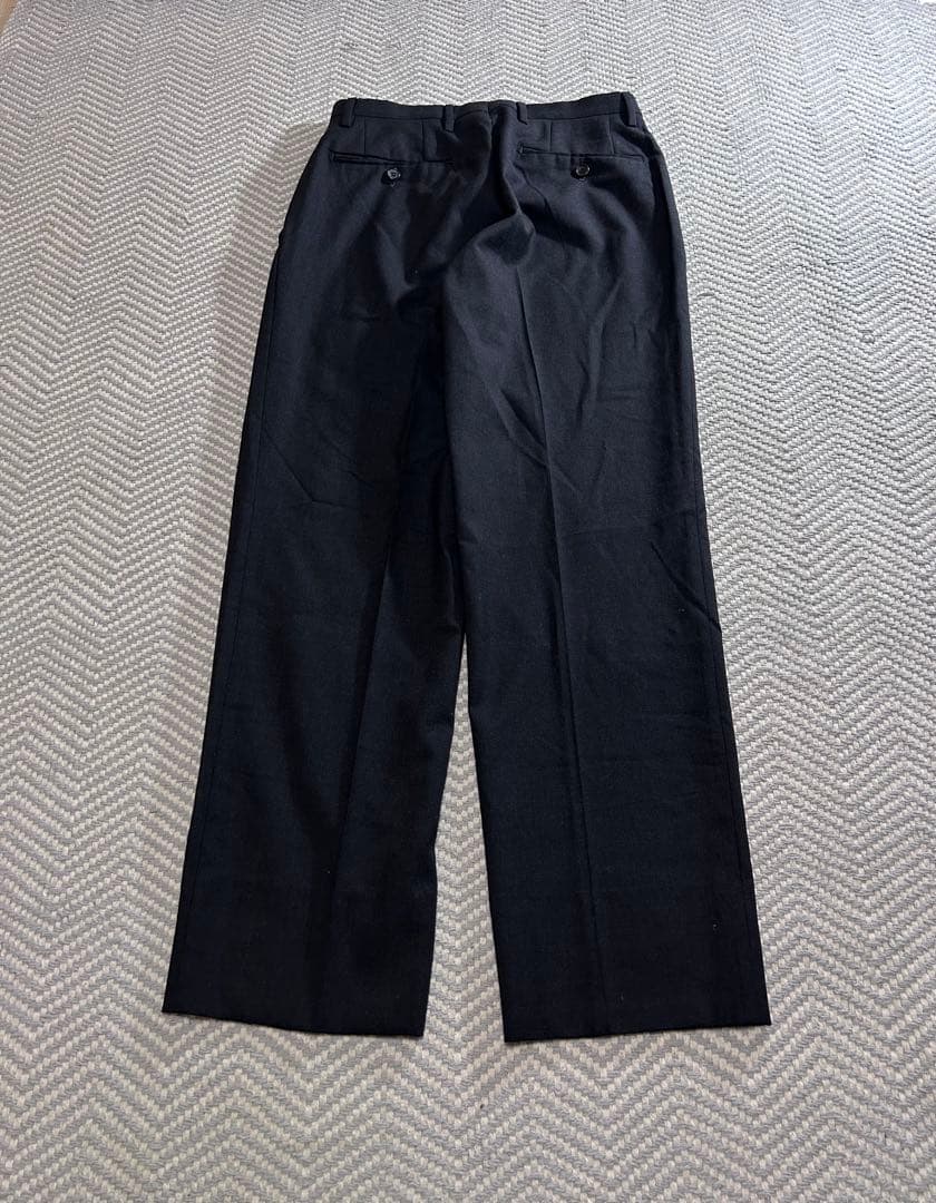 gucci トムフォード期 ブラック ストレートスラックス