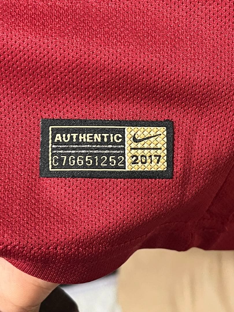 ジェコ ユニフォーム オーセンティックAS Roma Džeko 9 長袖シャツ