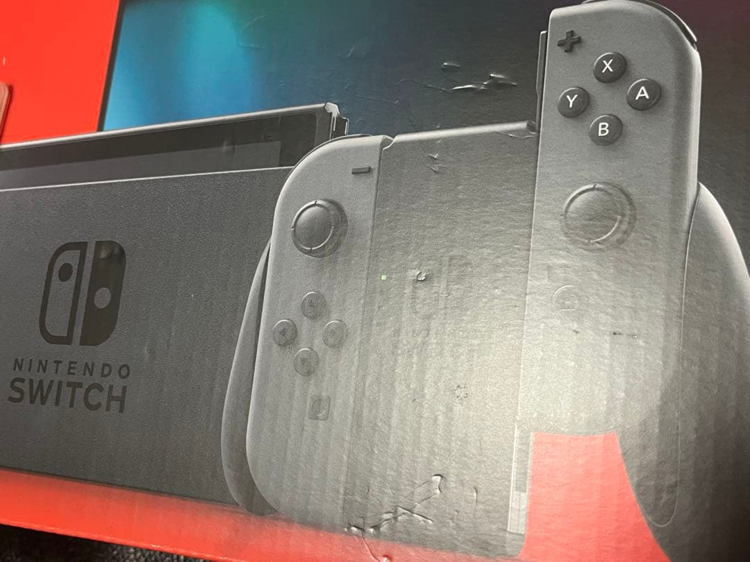 Nintendo Switch グレー本体　ワビィサビィ