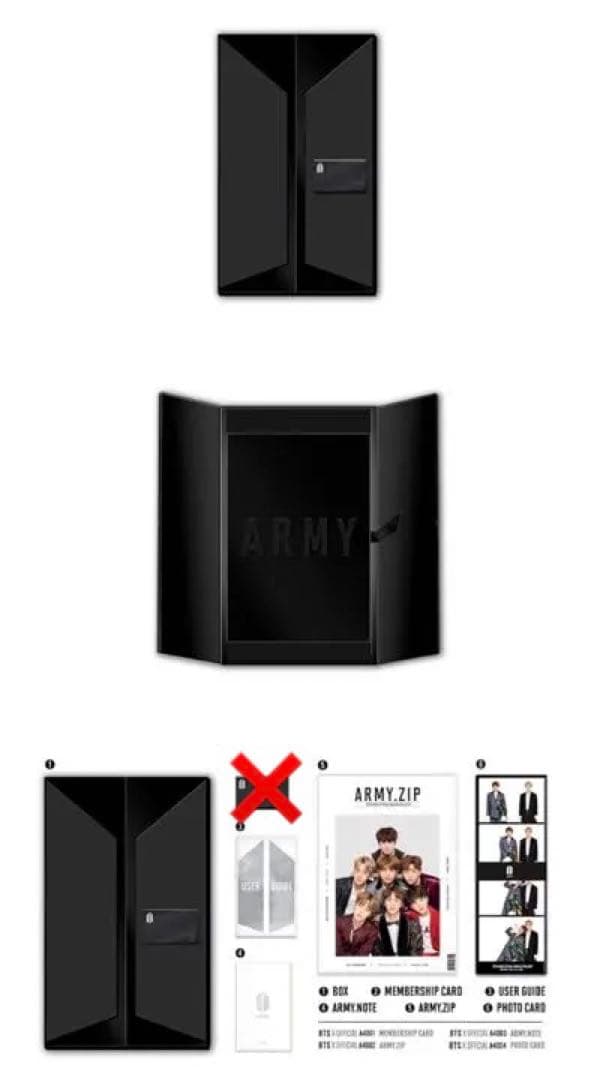 K-POP・アジア BTS GLOBAL OFFICIAL FANCLUB 4TH ARMY KIT