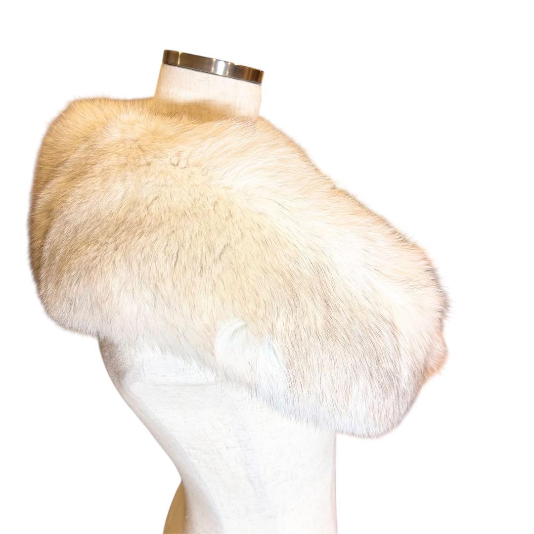 【未使用級SAGAFOX✨️成人式】 肉厚 ふわふわ サガフォックス ショール