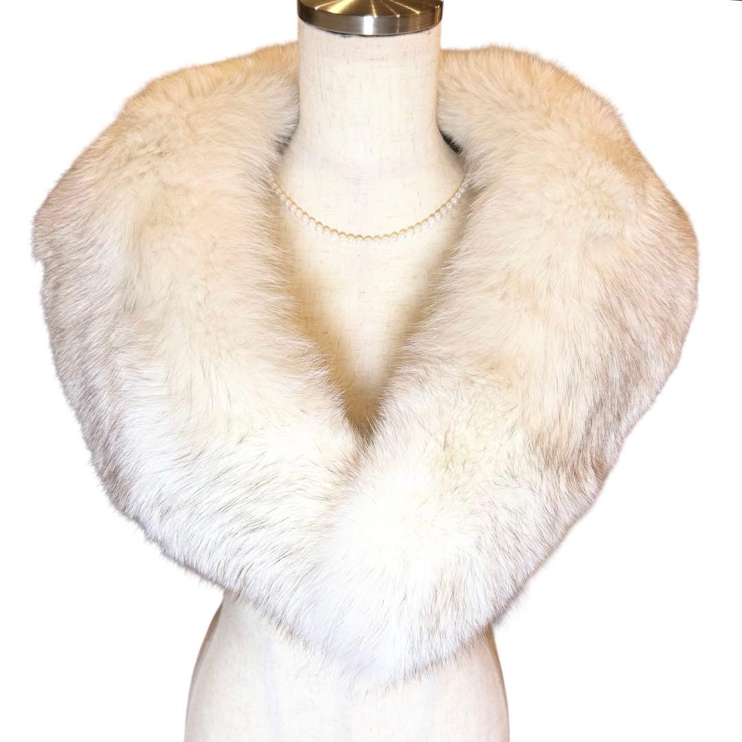 【未使用級SAGAFOX✨️成人式】 肉厚 ふわふわ サガフォックス ショール