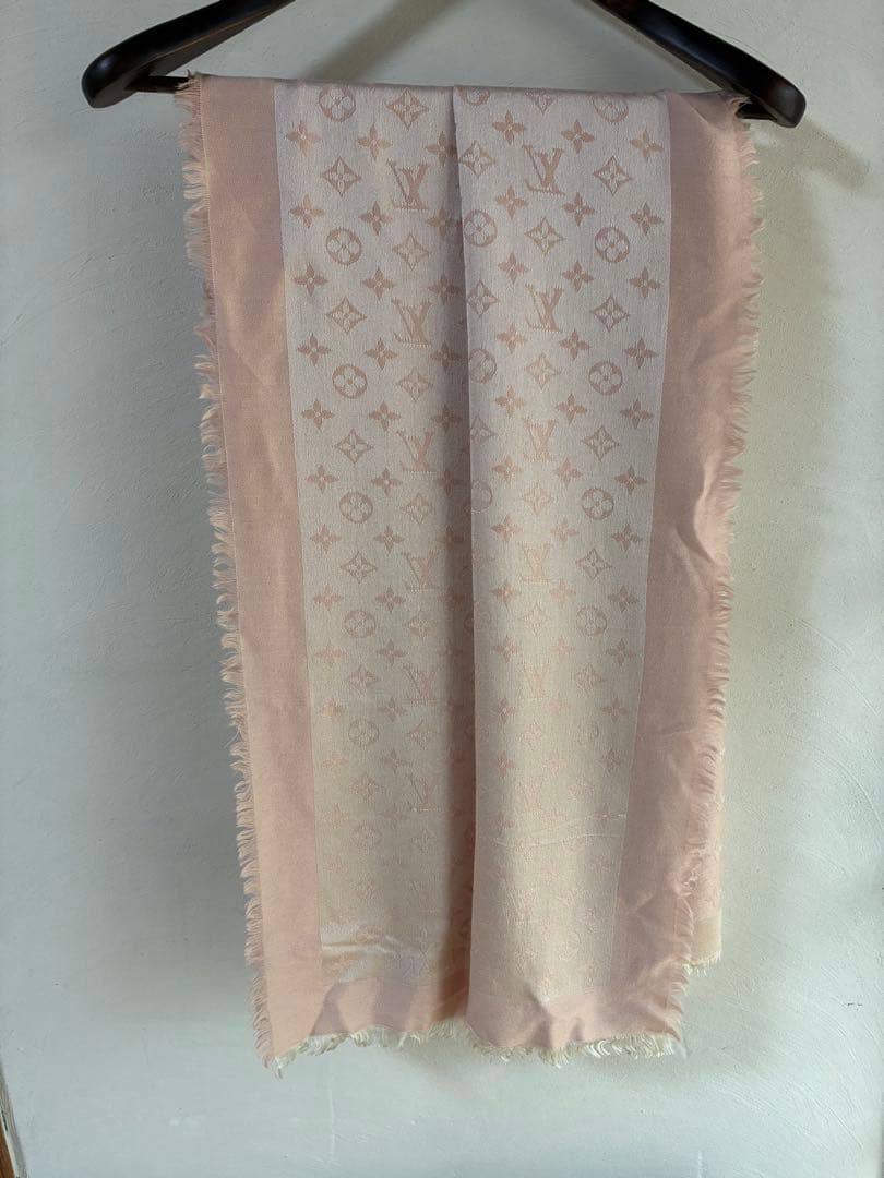 【なっちゃん】Louis Vuitton ルイヴィトン　ショールモノグラム
