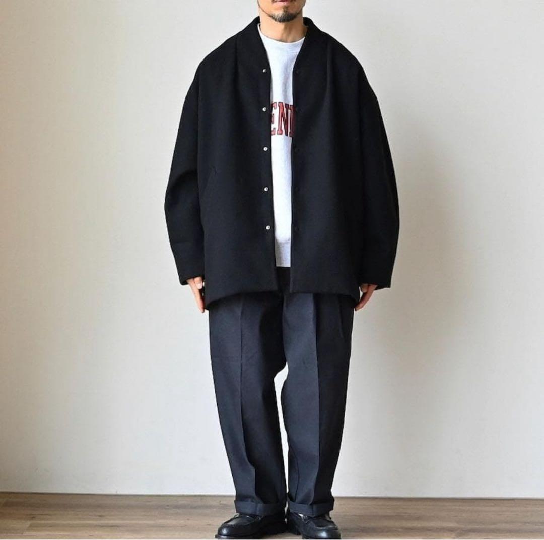 KELEN NO COLLAR EGG JACKET 40 エッグジャケット