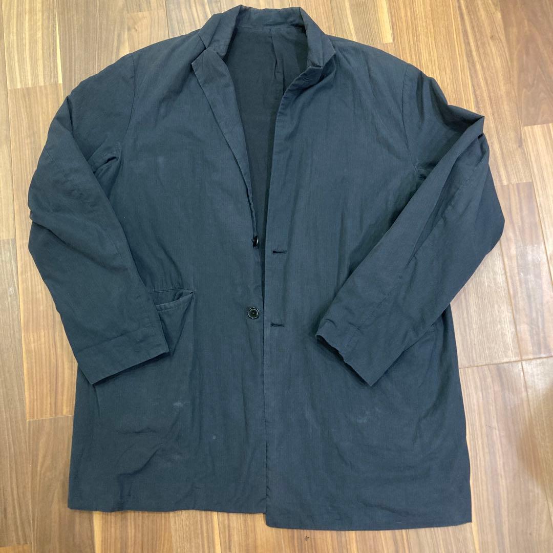 COMOLI コットン中綿チェスターコート