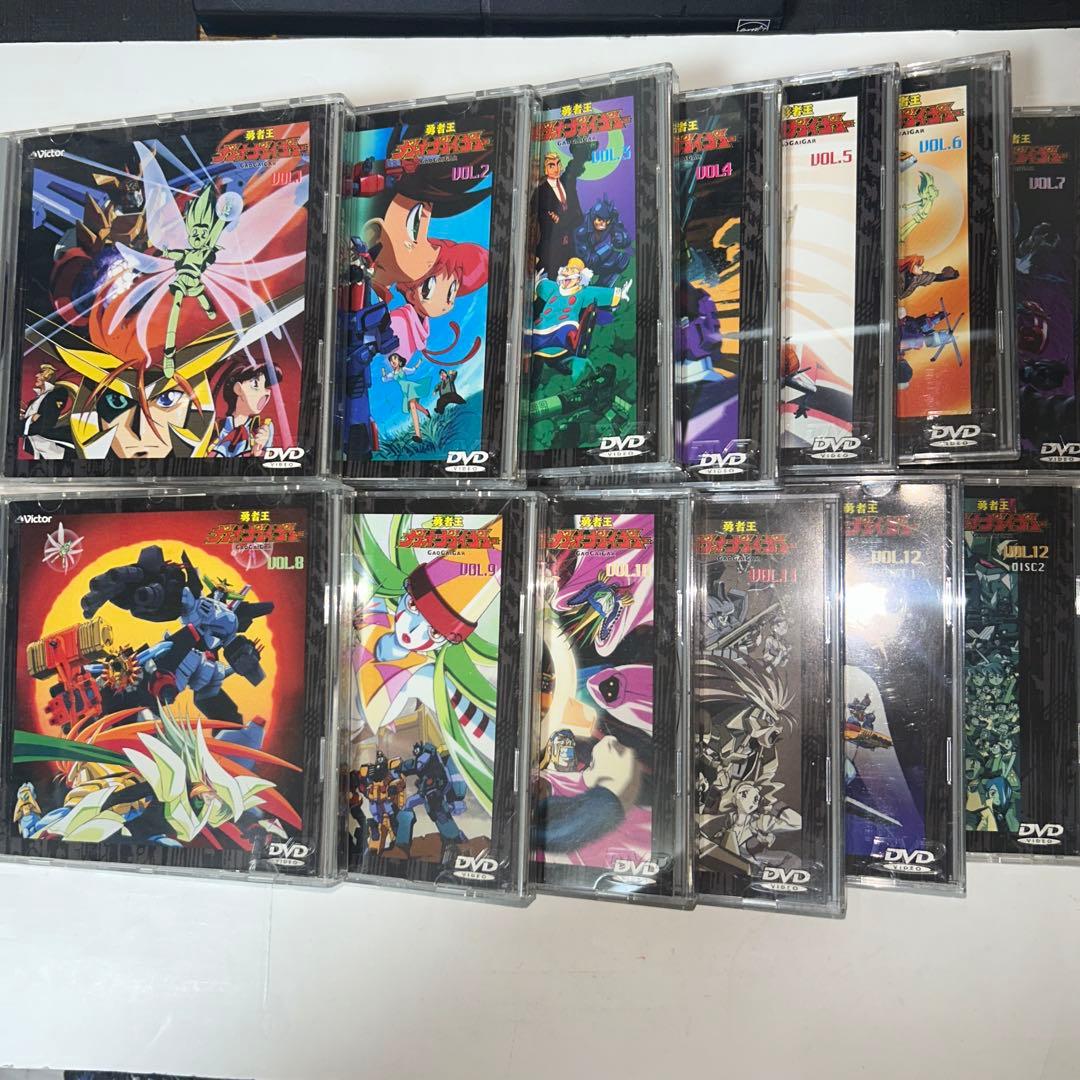 勇者王ガオガイガー　TV版全49話　DVD 1巻から12巻セット