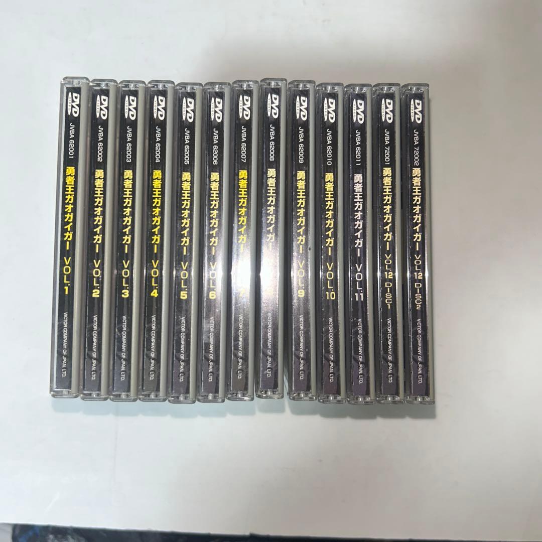 勇者王ガオガイガー　TV版全49話　DVD 1巻から12巻セット