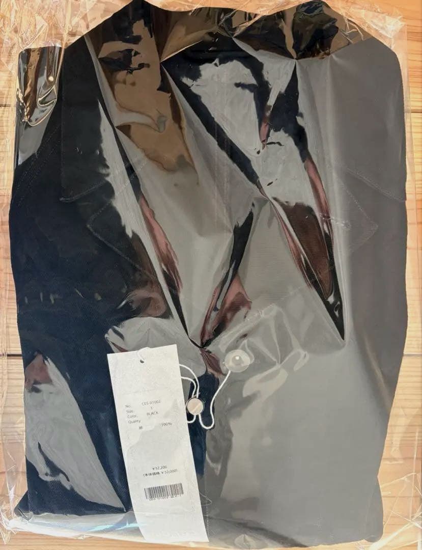 ジャケット・アウター COMOLI 26SS BLACK DENIM WORK JACKET