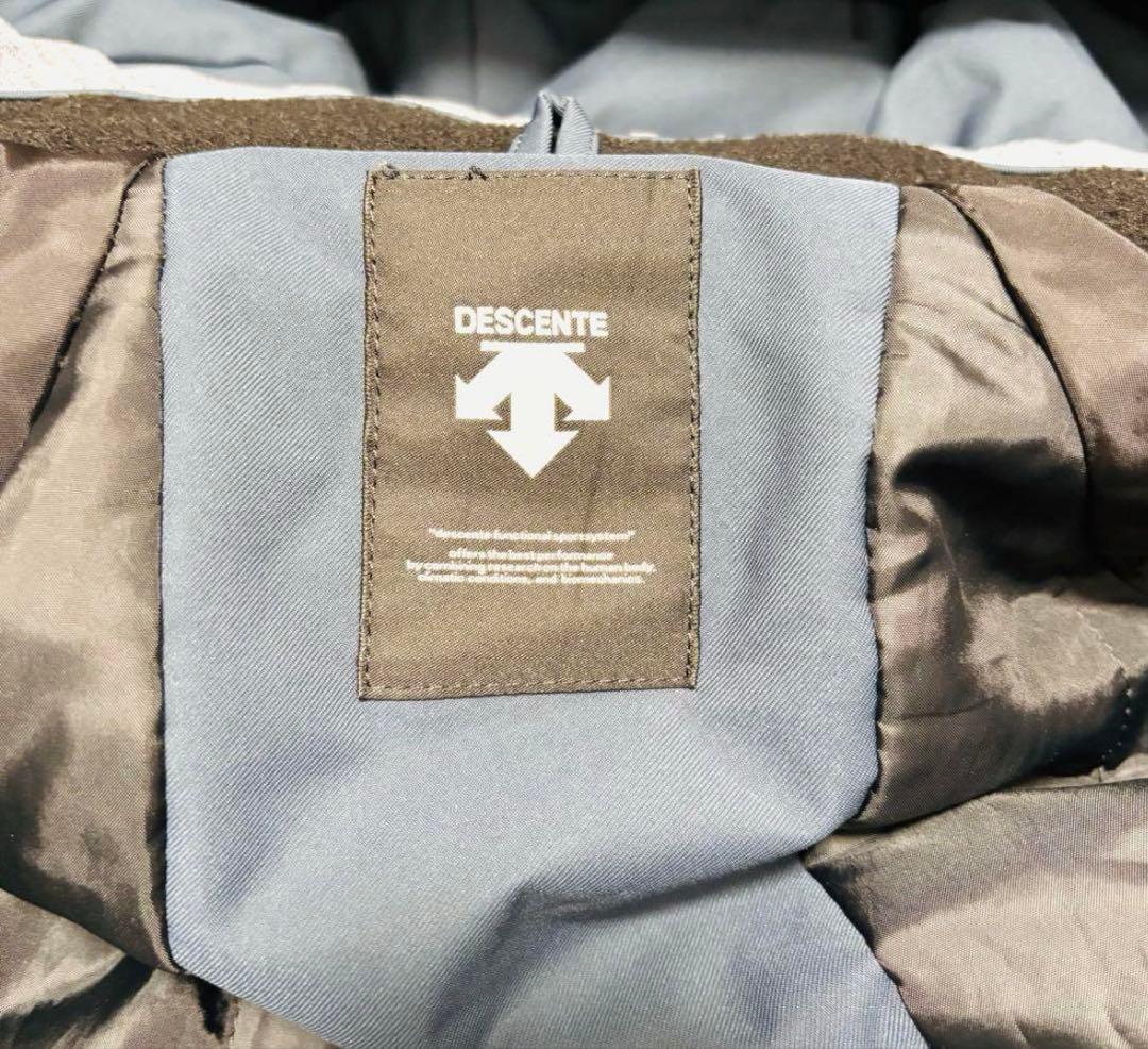 デサント　メンズ　スキーウェア　上下セット　HEAT NAVI グレー　赤　L