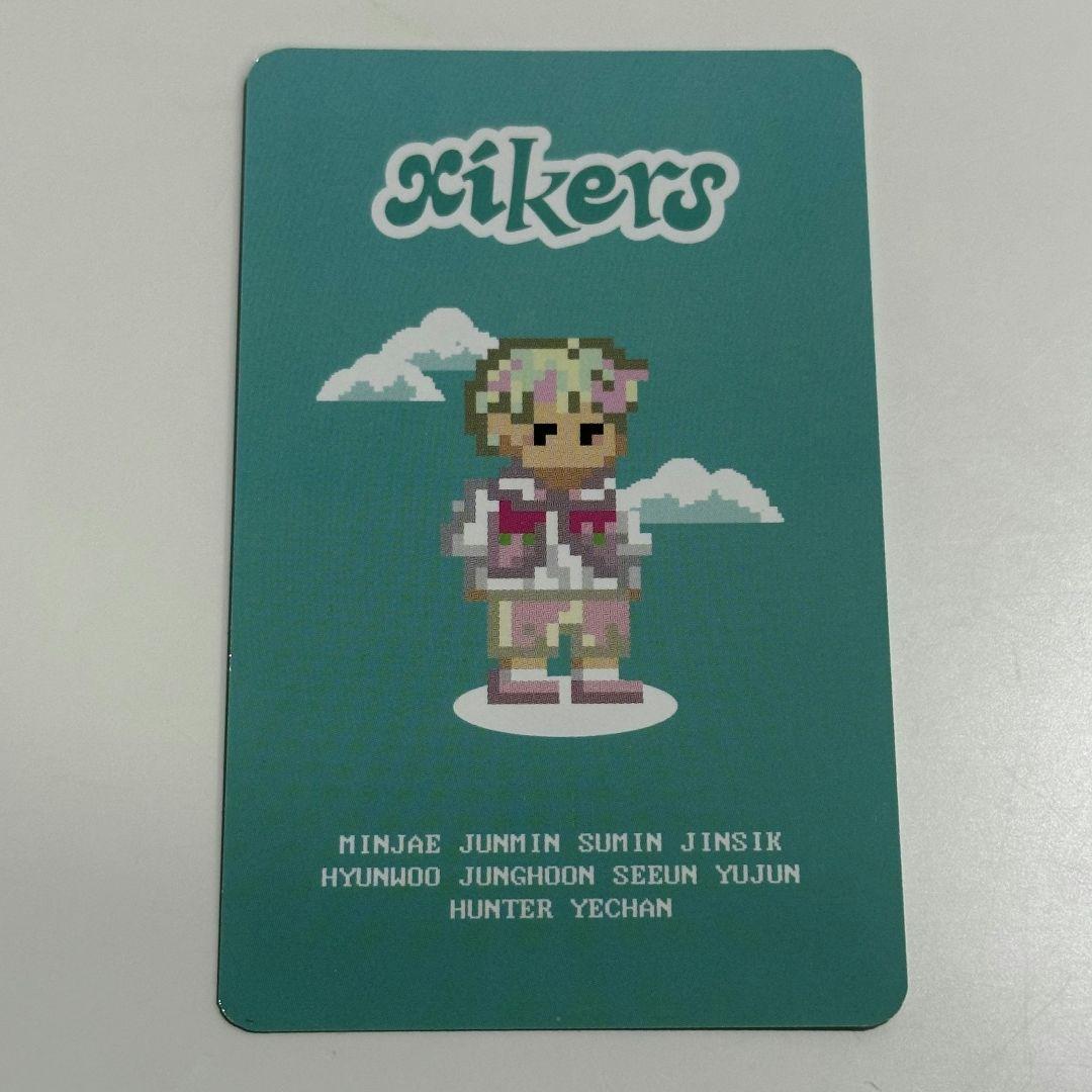 xikers サイコス サノク 10回 出席　直筆サイン トレカ　ユジュン