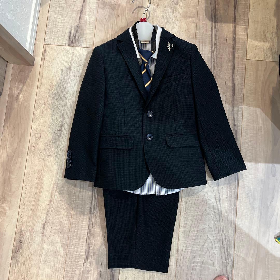 プティマイン　男の子スーツセット110サイズ