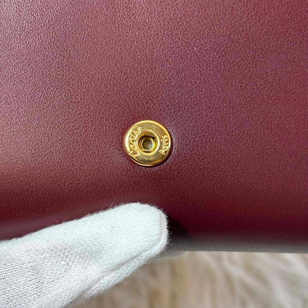 新品✨ Cartier カルティエ マスト 6連 キーケース ボルドー