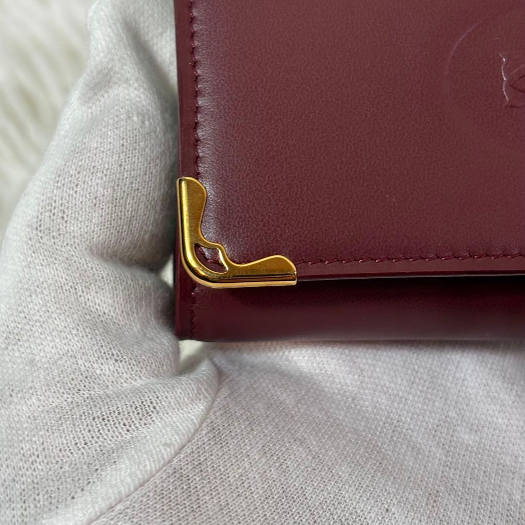 新品✨ Cartier カルティエ マスト 6連 キーケース ボルドー