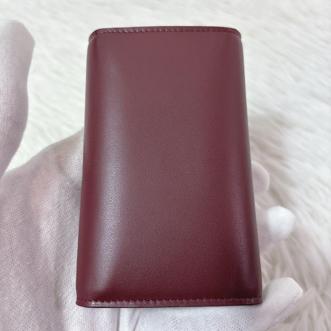 新品✨ Cartier カルティエ マスト 6連 キーケース ボルドー
