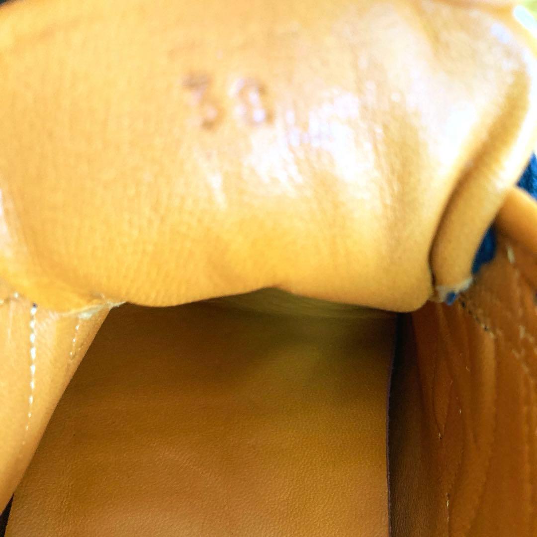 エルメス　レザー ブラック ローカットスニーカー