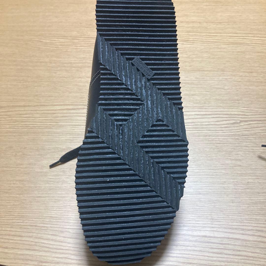 エルメス　レザー ブラック ローカットスニーカー