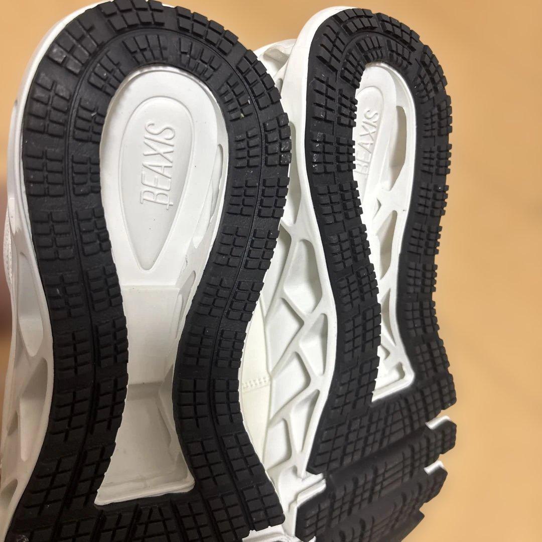 BEAXIS ホワイトスニーカーL size