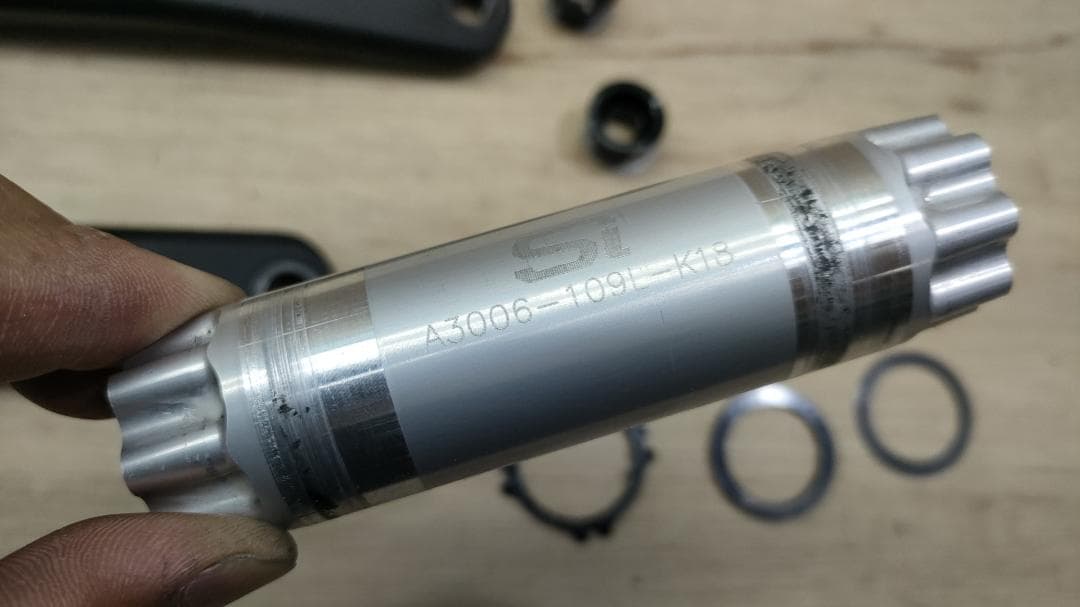 ■キャノンデール　SIクランク　スピンドル■172.5■