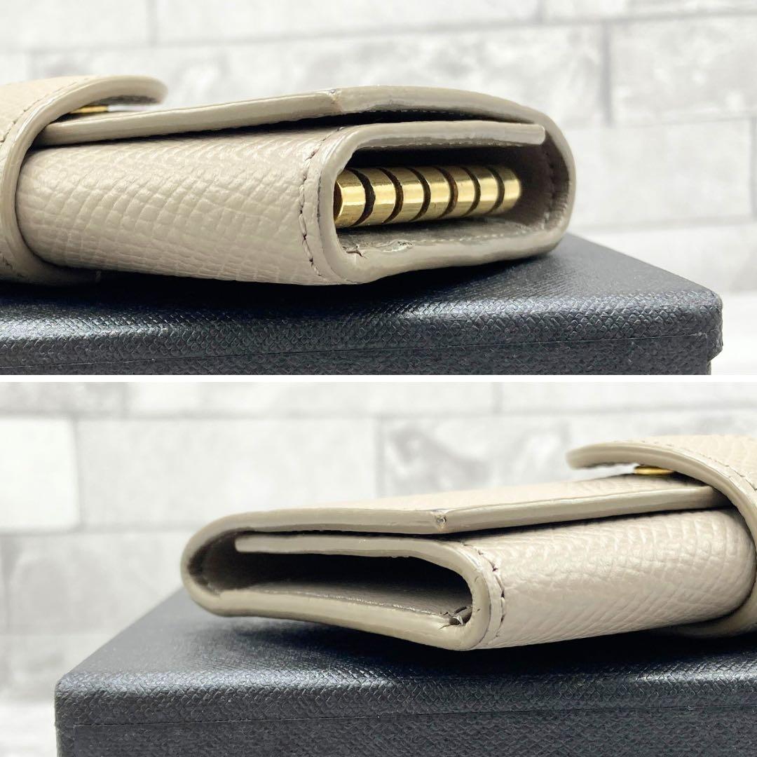 セリーヌ キーケース 6連 グレー ユニセックス キーホルダー エッセンシャル