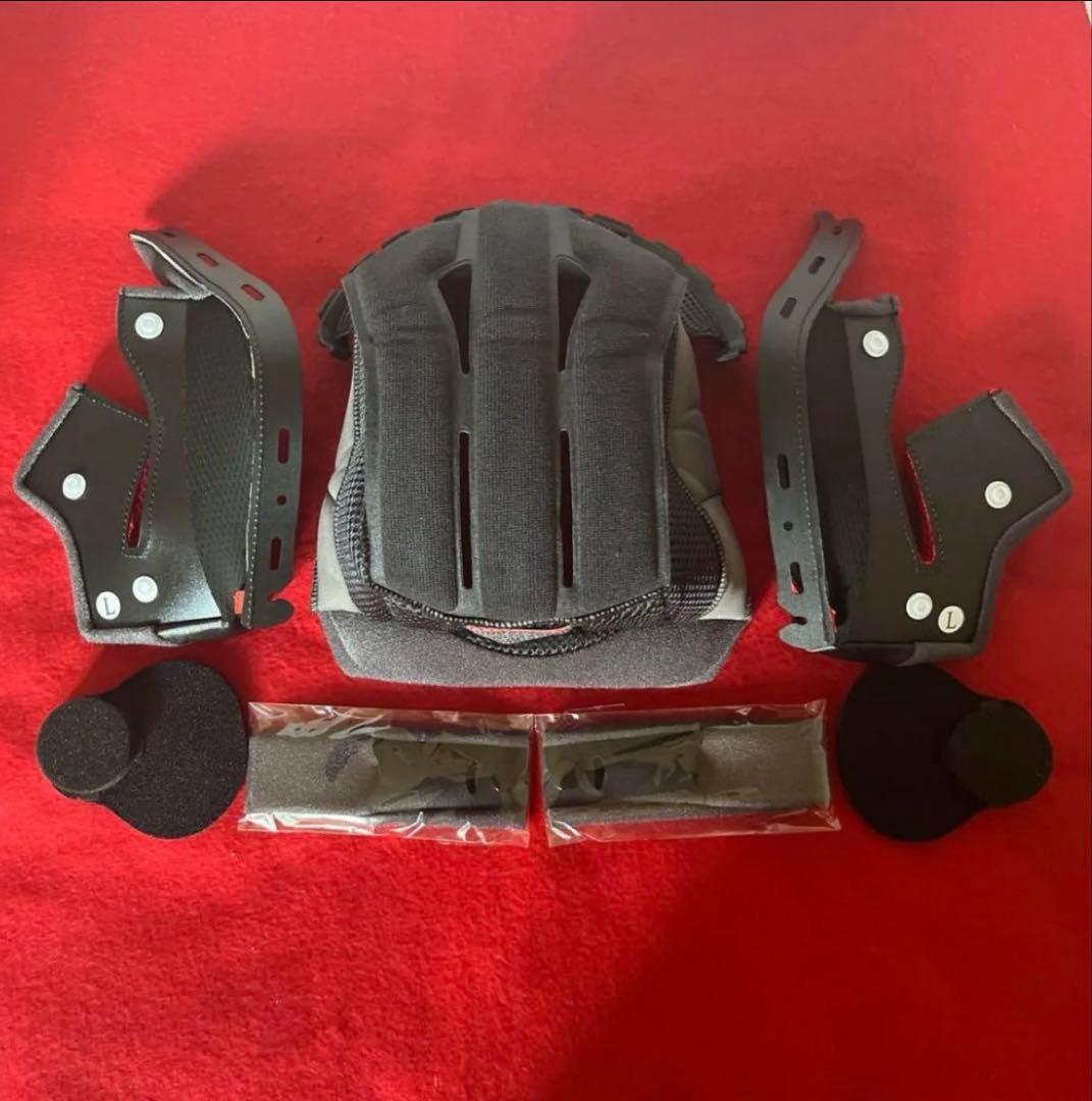 SHOEI z-7 内装セット　センターパット　チークパット　新品　Lサイズ