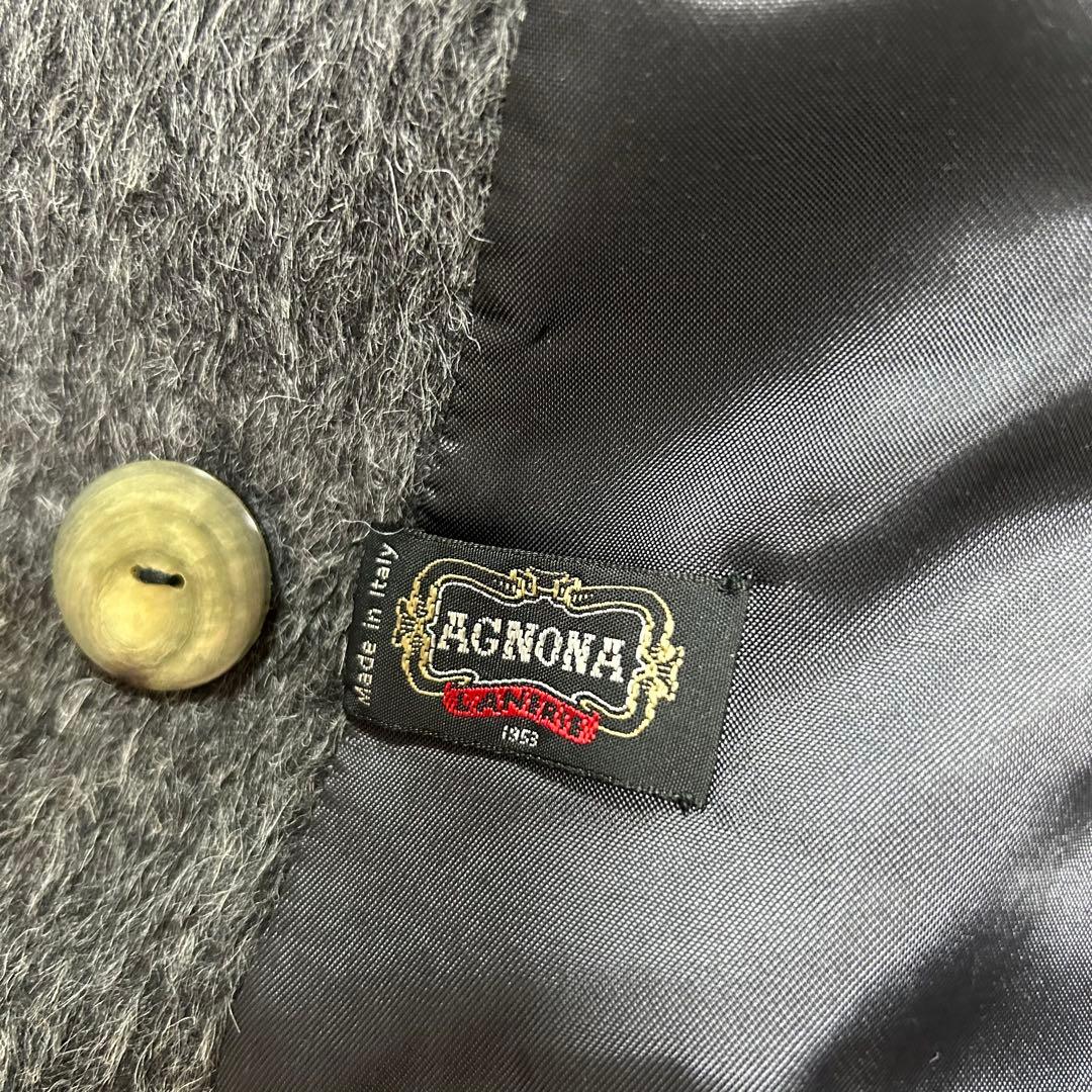 DELBA アニオナ　アルパカ　ミンクファー　ロングコート　44サイズ