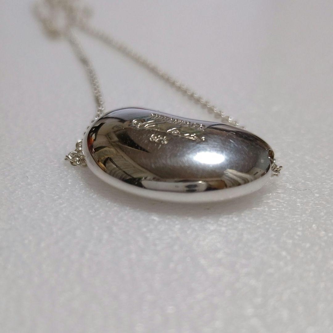TIFFANY ティファニー ビーンネックレス シルバー