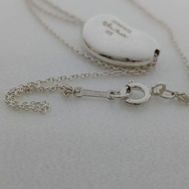 TIFFANY ティファニー ビーンネックレス シルバー