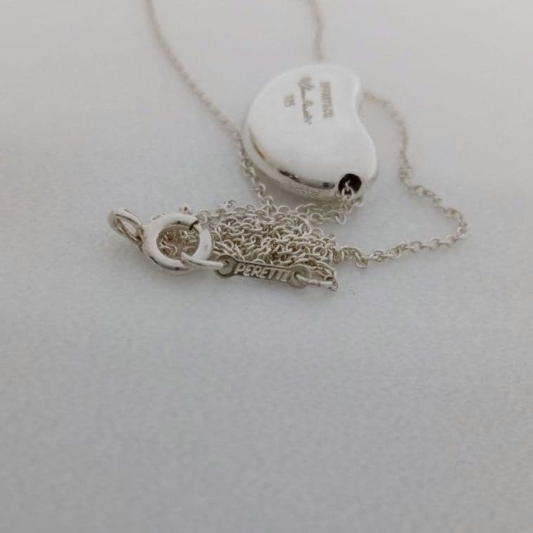 TIFFANY ティファニー ビーンネックレス シルバー