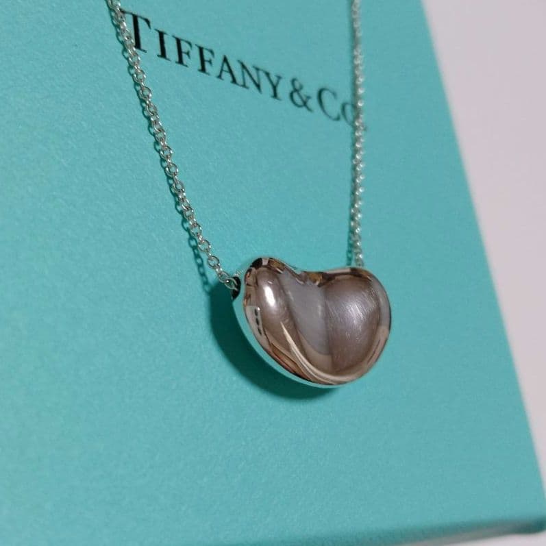 TIFFANY ティファニー ビーンネックレス シルバー