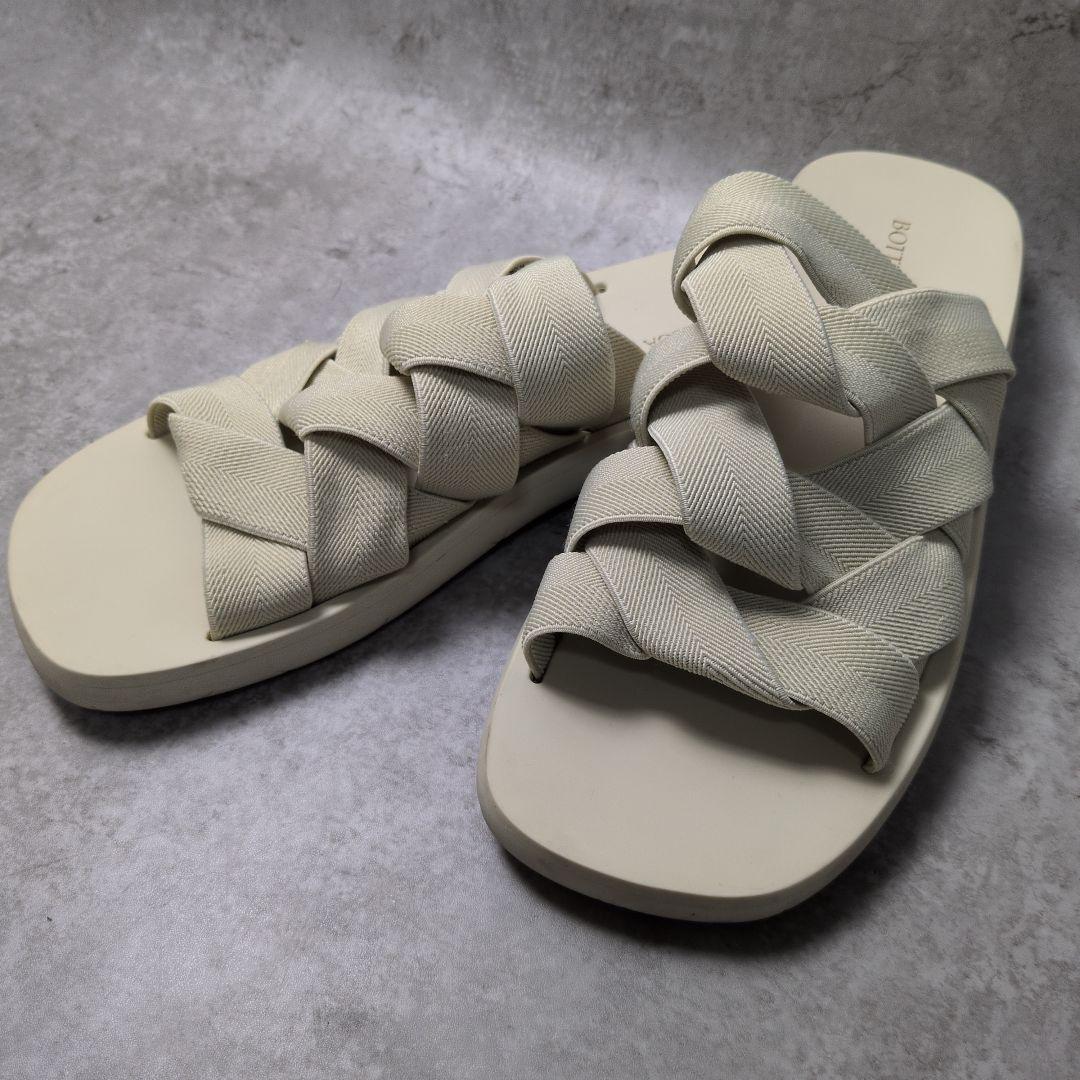 【即決値下】ボッテガべネタ サンダル サイズ41 / 26cm相当 ベージュ