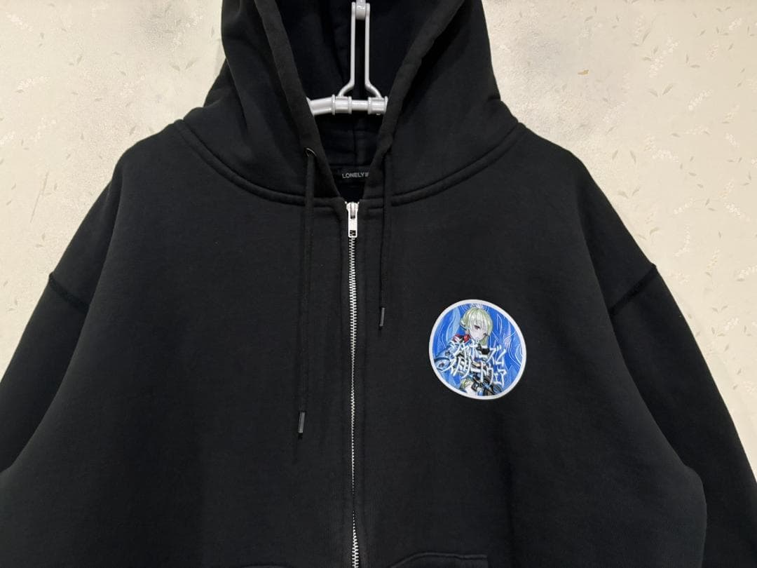 ＊Lonely 論理 ジャポニズムストリートウェア ジップパーカー XL