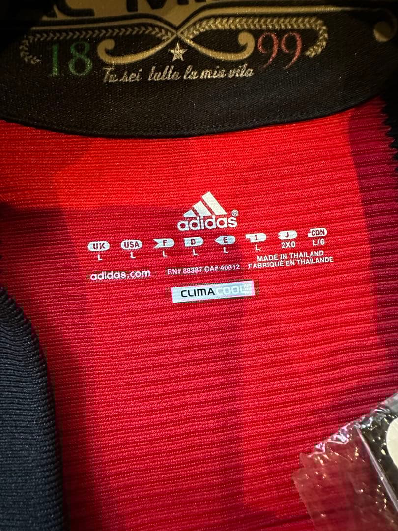 ACミラン 2010/2011 イブラヒモビッチ Lサイズ(日本サイズ2XO)