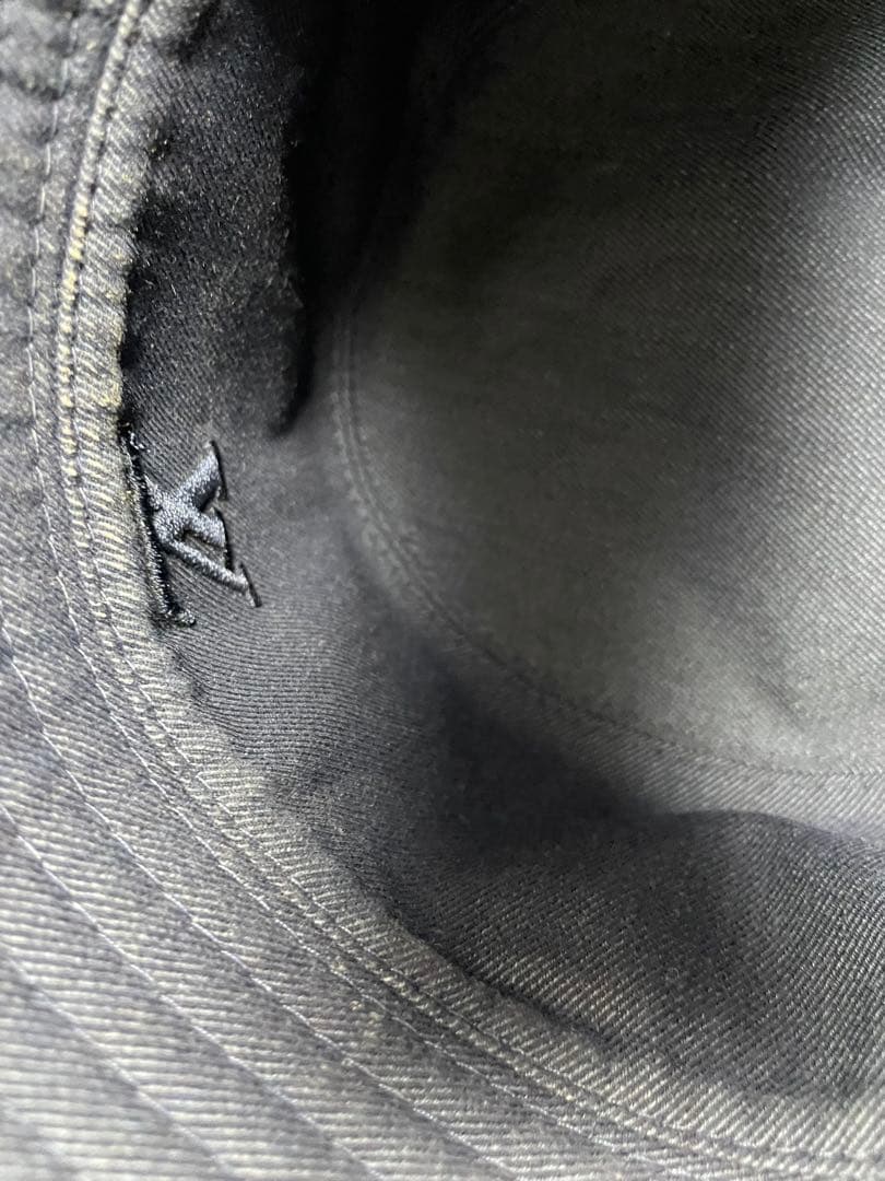 ルイ・ヴィトン バケットハット ブラック