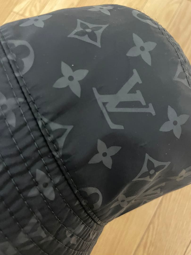 ルイ・ヴィトン バケットハット ブラック