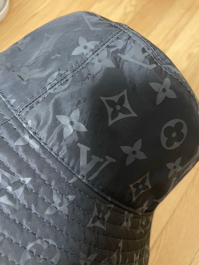 ルイ・ヴィトン バケットハット ブラック