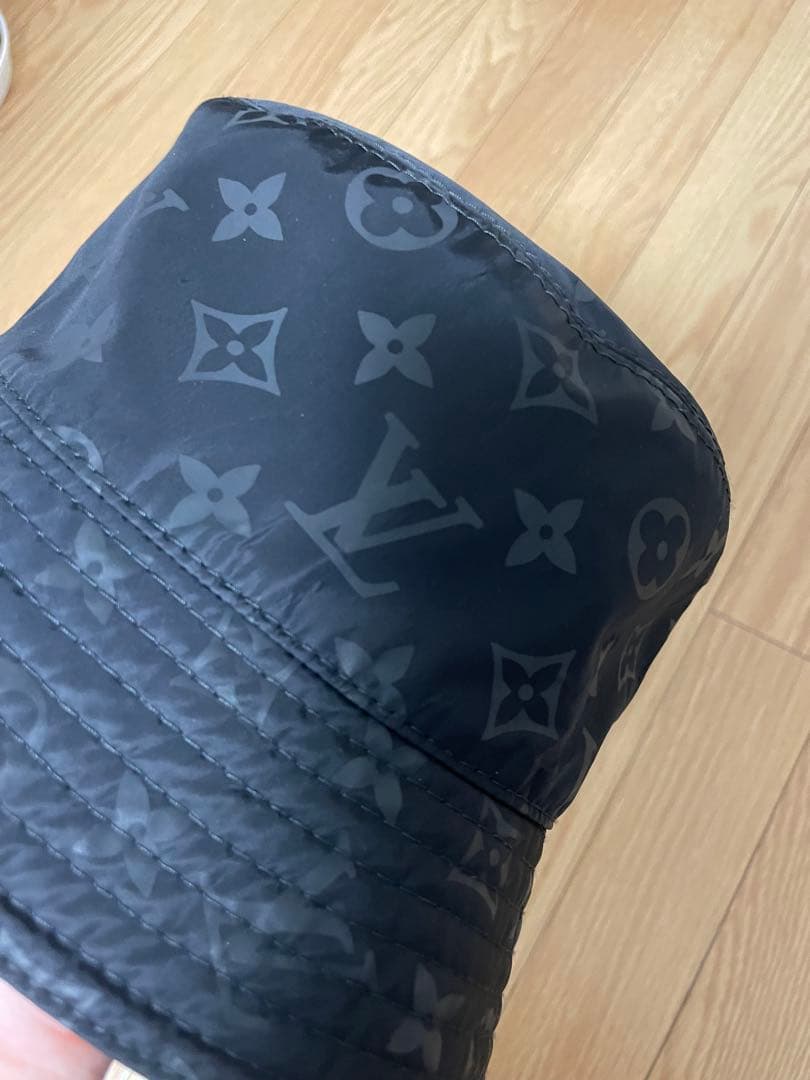 ルイ・ヴィトン バケットハット ブラック