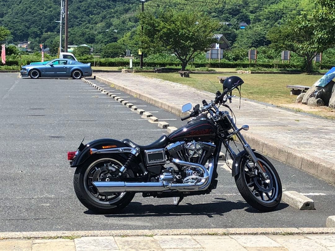 FXDL用バンズ&ハインズtwin slashスリップオンマフラー