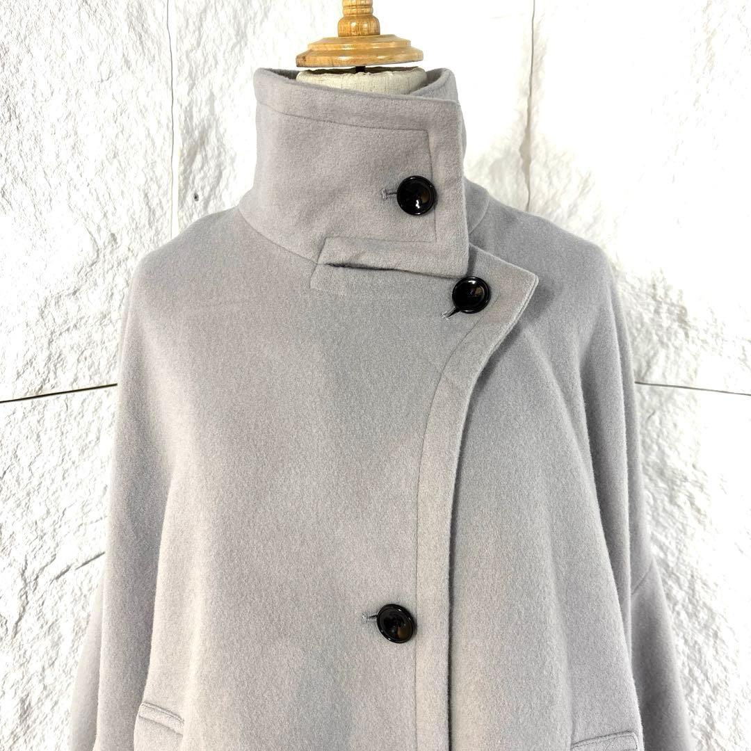 専用【24AW/美品】Lallia Mu　ラリアムー　スタンドカラー　コート