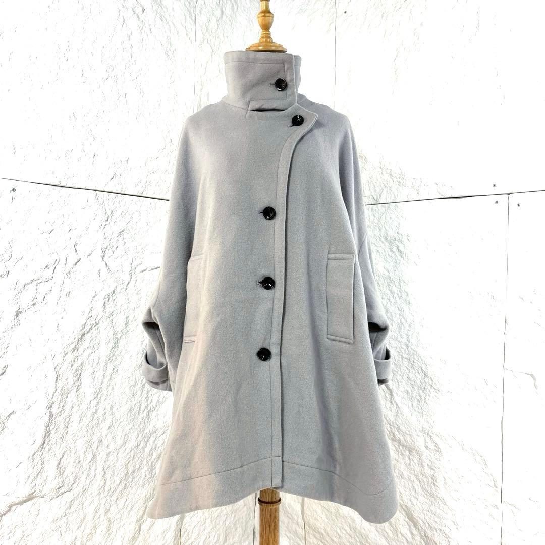 専用【24AW/美品】Lallia Mu　ラリアムー　スタンドカラー　コート