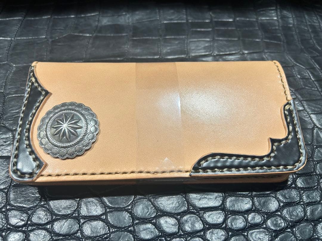Gravy Leather 栃木レザー×コードバン 長財布 ロング ウォレット