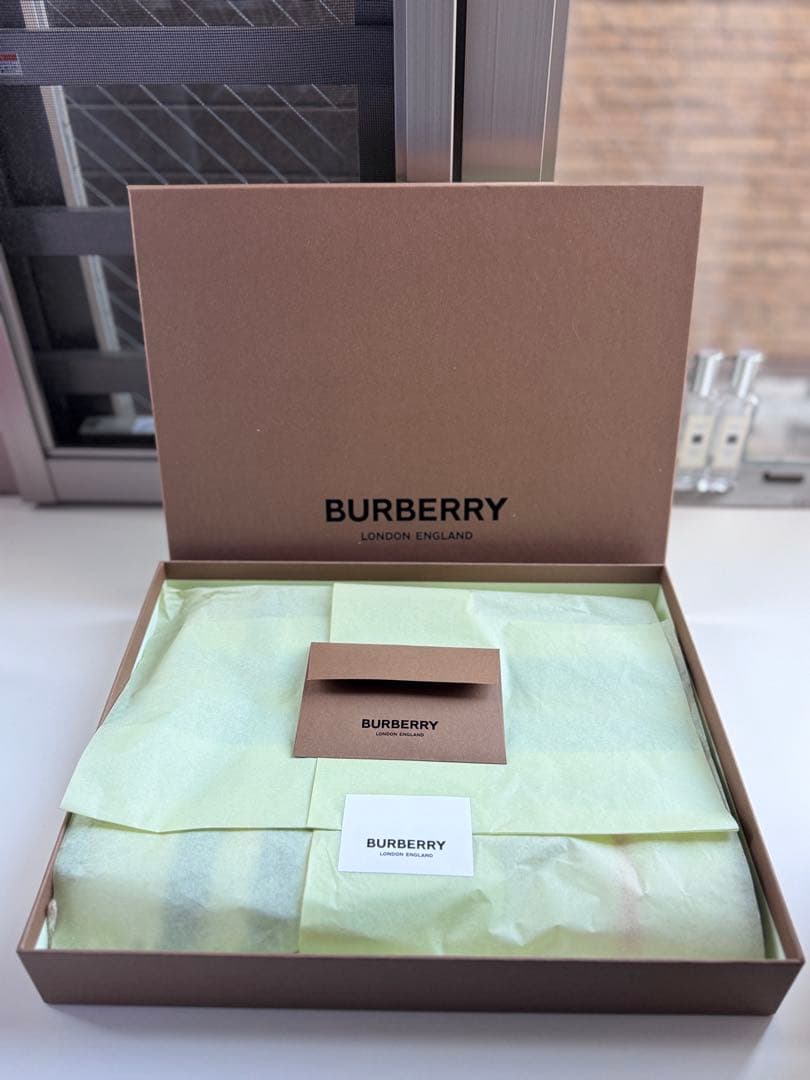 BURBERRY バーバリー チェック カシミア スカーフ マフラー 付属品付き