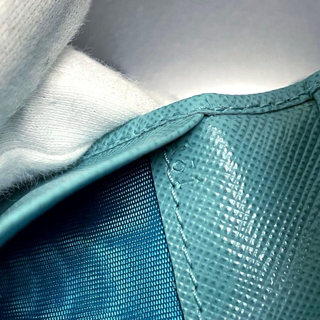 ※ Pちゃん/PRADA/キーケース/エメラルドグリーン/超美品/6連