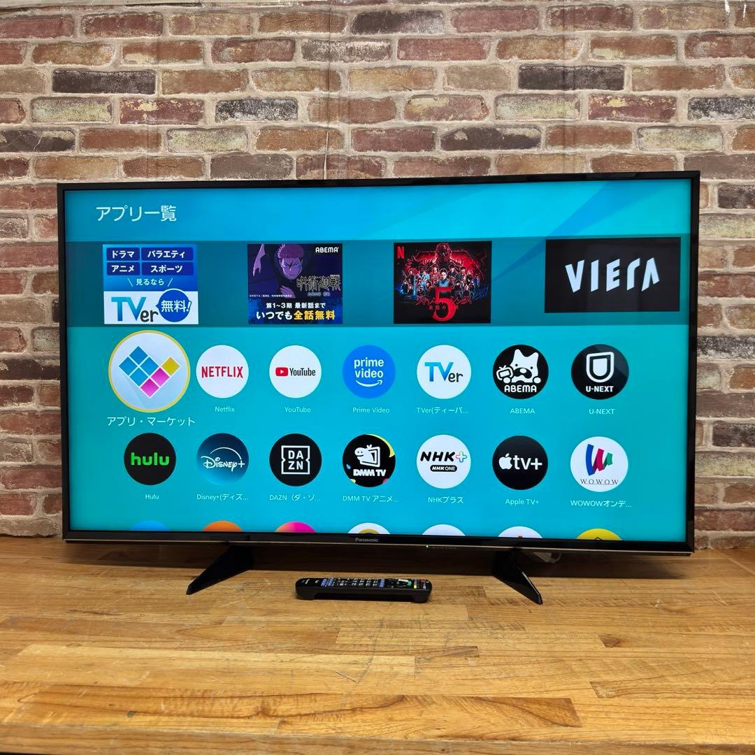パナソニック 49V型 4K 液晶テレビ VIERA TH-49EX600