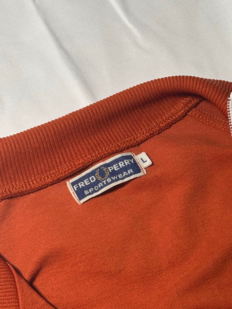 フレッドペリー 80s トラックジャケット オレンジ