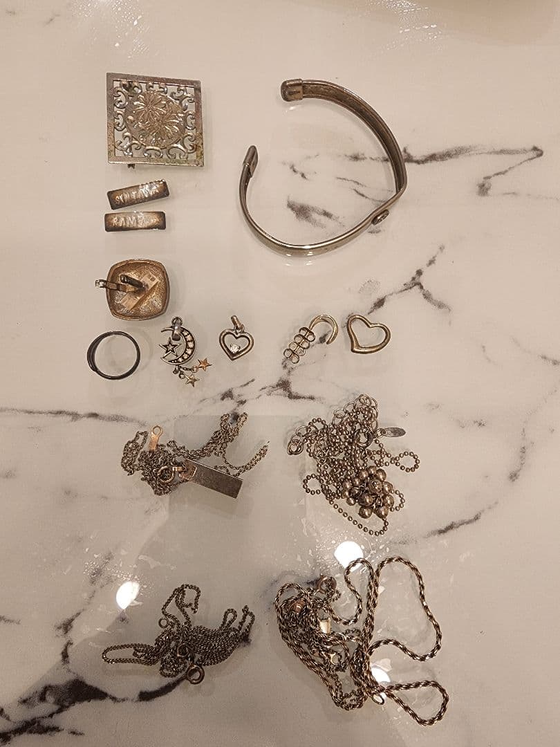 Silver シルバー まとめ売り 50g！ シルバー 925