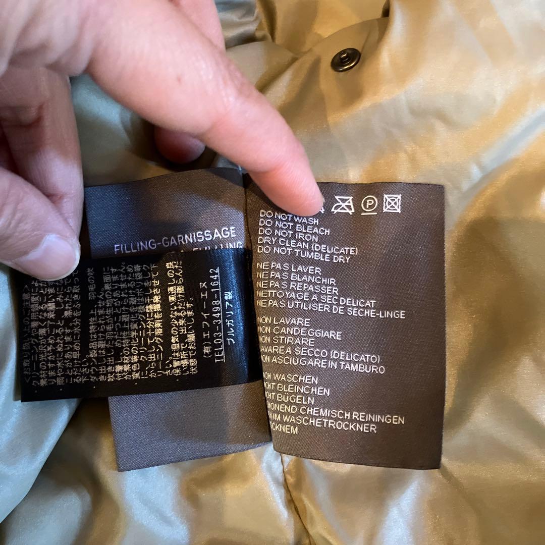 DUVETICA カシミア混ウール　ダウンベスト　38サイズ