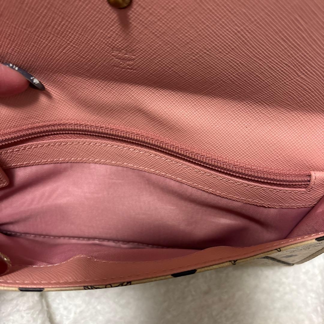 MCM ヴィセトス　長財布　ピンク　美品　正規品